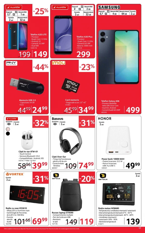 Catalog Selgros - Catalogul cu reduceri NonFood, pagina 17: reduceri și oferte 12 - 25 iunie 2026