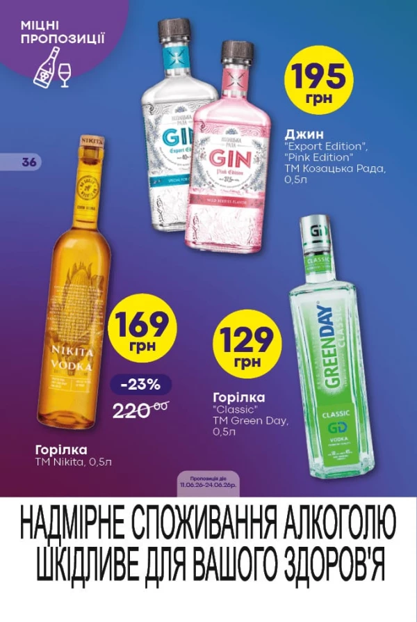 Каталог Сімі - Каталог знижок, сторінка 36: знижки та акції 11 - 24 червня 2026