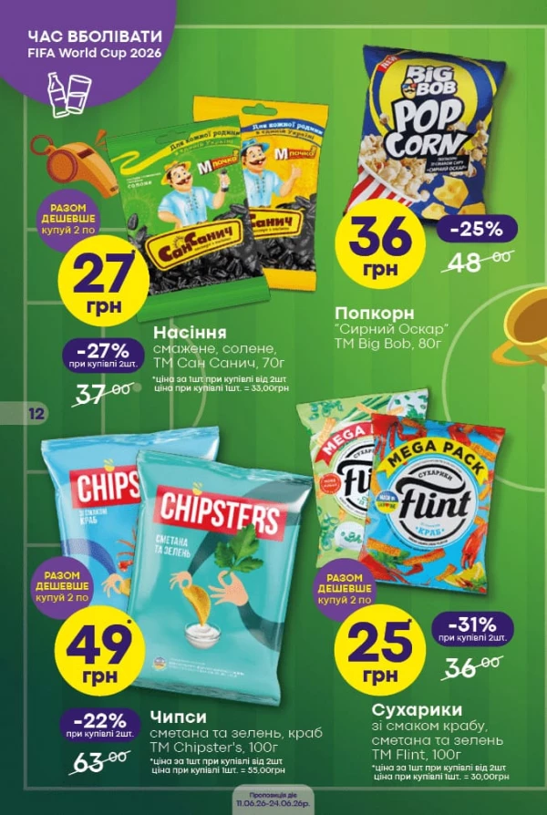 Каталог Сімі - Каталог знижок, сторінка 12: знижки та акції 11 - 24 червня 2026