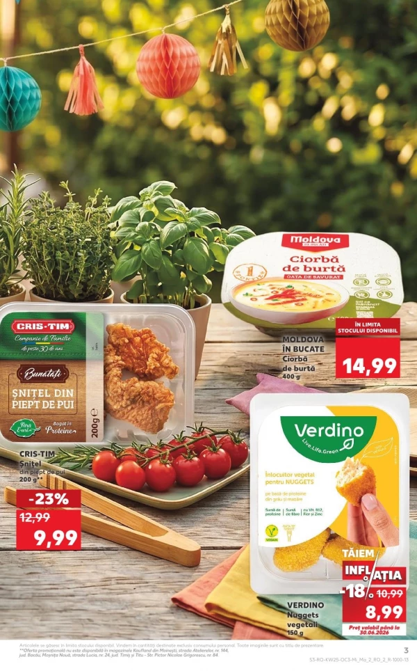 Catalog Kaufland - Catalogul tematic, pagina 3: reduceri și oferte 17 - 23 iunie 2026