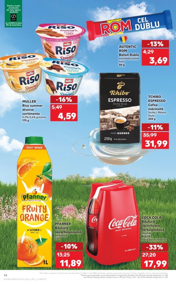 Catalog Kaufland - Catalogul tematic, pagina 14: reduceri și oferte 17 - 23 iunie 2026