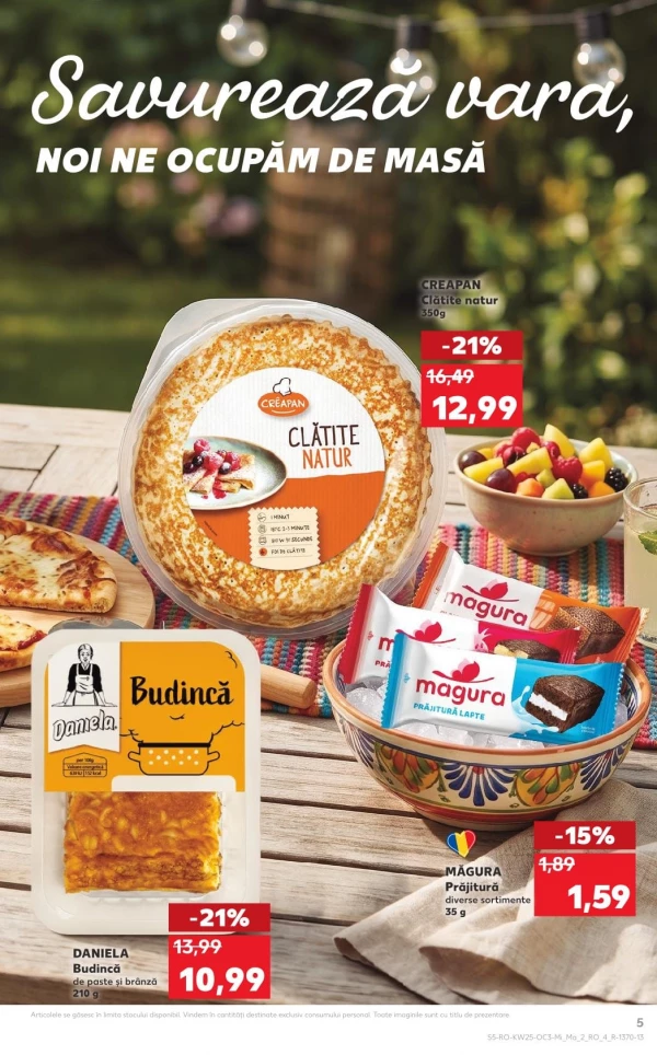 Catalog Kaufland - Catalogul tematic, pagina 5: reduceri și oferte 17 - 23 iunie 2026