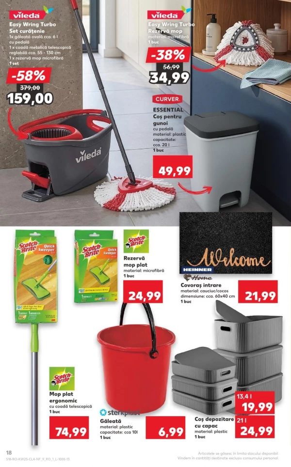 Catalog Kaufland - Catalogul cu reduceri NonFood, pagina 18: reduceri și oferte 17 - 23 iunie 2026