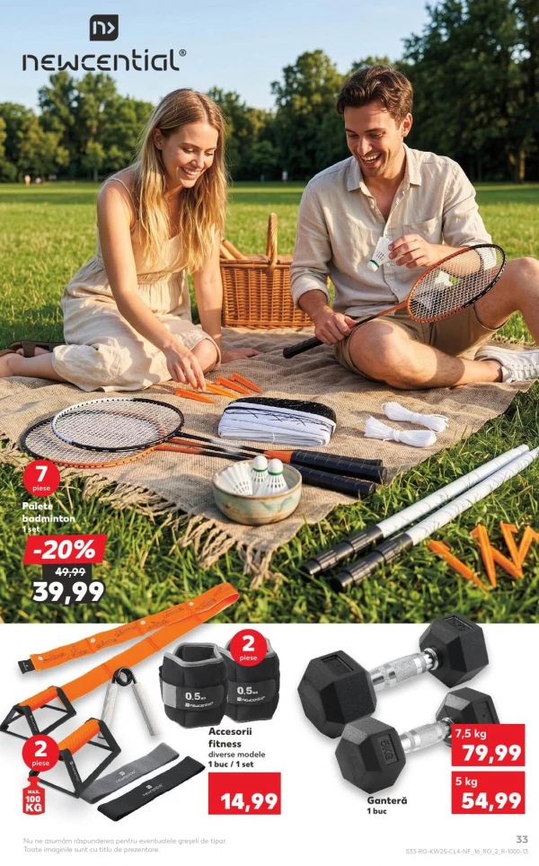 Catalog Kaufland - Catalogul cu reduceri NonFood, pagina 33: reduceri și oferte 17 - 23 iunie 2026