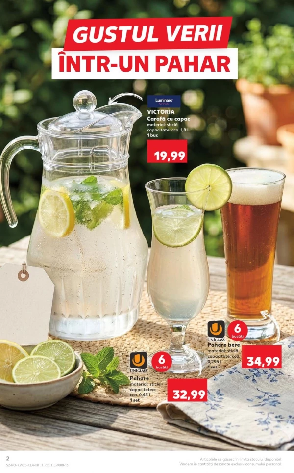 Catalog Kaufland - Catalogul cu reduceri NonFood, pagina 2: reduceri și oferte 17 - 23 iunie 2026