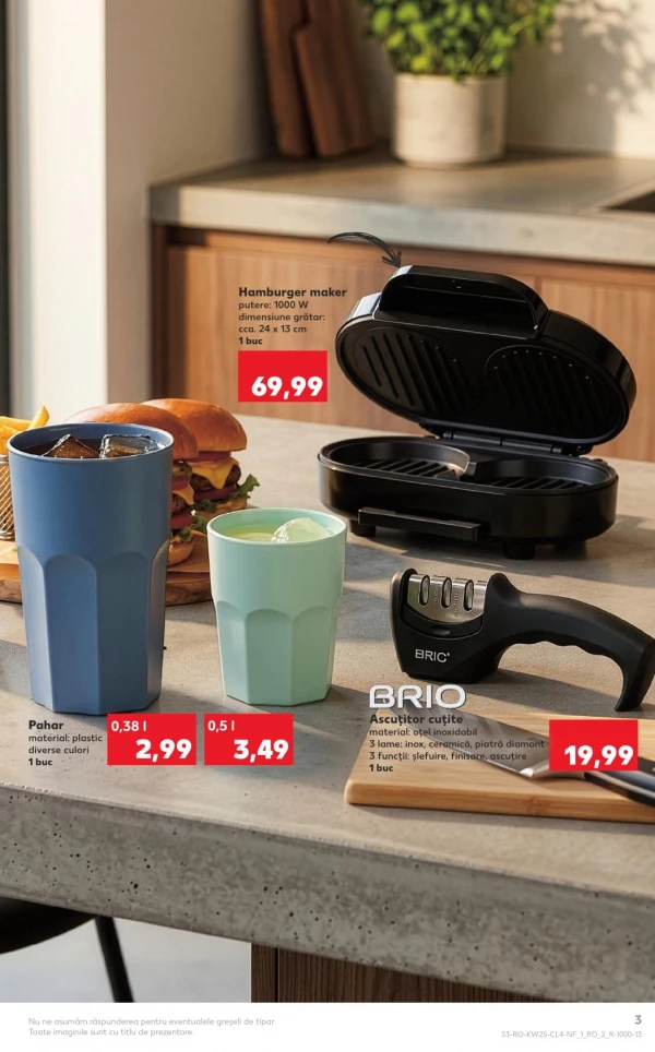 Catalog Kaufland - Catalogul cu reduceri NonFood, pagina 3: reduceri și oferte 17 - 23 iunie 2026
