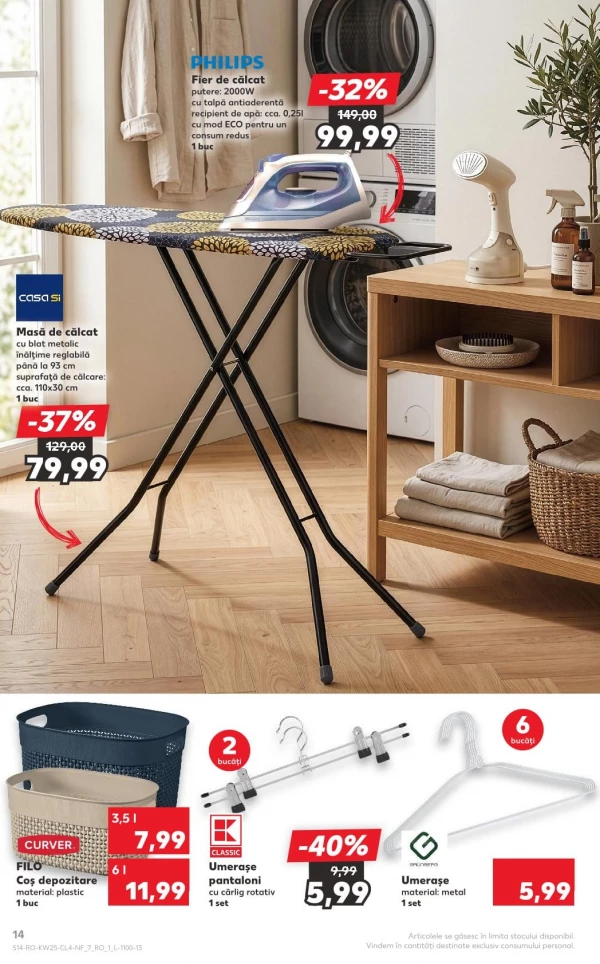 Catalog Kaufland - Catalogul cu reduceri NonFood, pagina 14: reduceri și oferte 17 - 23 iunie 2026