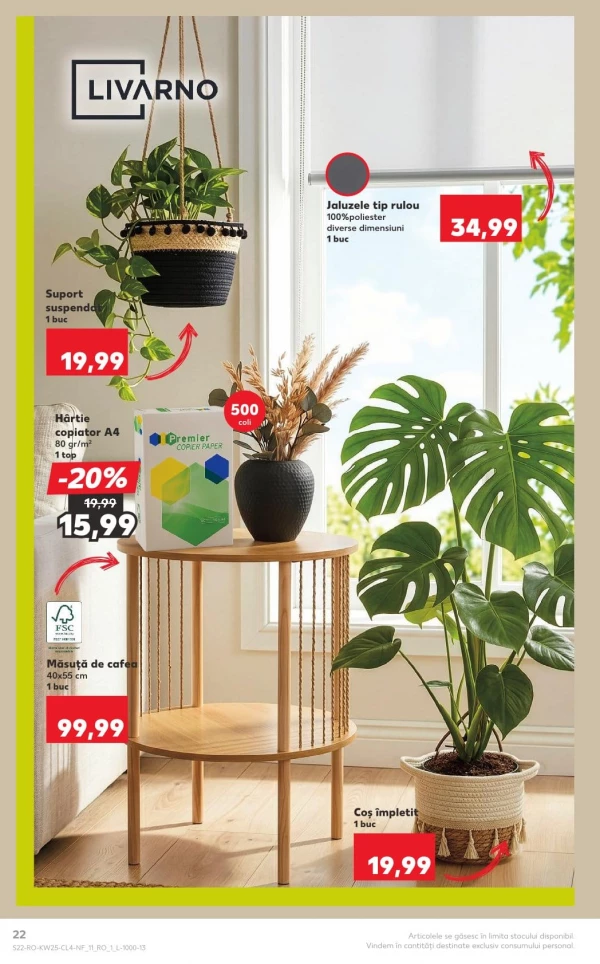 Catalog Kaufland - Catalogul cu reduceri NonFood, pagina 22: reduceri și oferte 17 - 23 iunie 2026