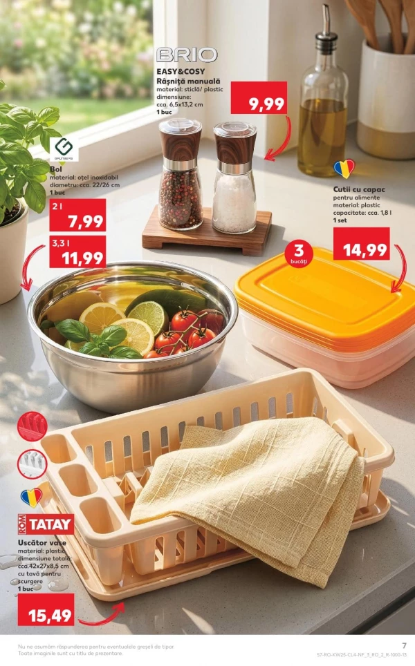 Catalog Kaufland - Catalogul cu reduceri NonFood, pagina 7: reduceri și oferte 17 - 23 iunie 2026