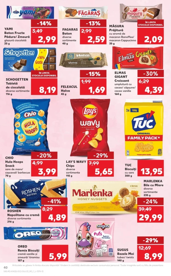 Catalog Kaufland - Catalogul cu reduceri, pagina 40: reduceri și oferte 17 - 23 iunie 2026
