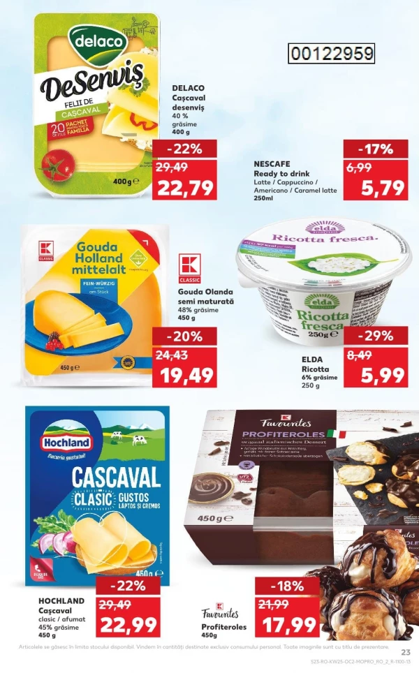 Catalog Kaufland - Catalogul cu reduceri, pagina 23: reduceri și oferte 17 - 23 iunie 2026