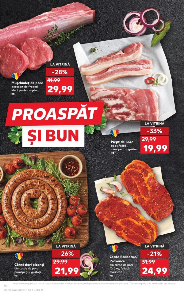 Catalog Kaufland - Catalogul cu reduceri, pagina 10: reduceri și oferte 17 - 23 iunie 2026