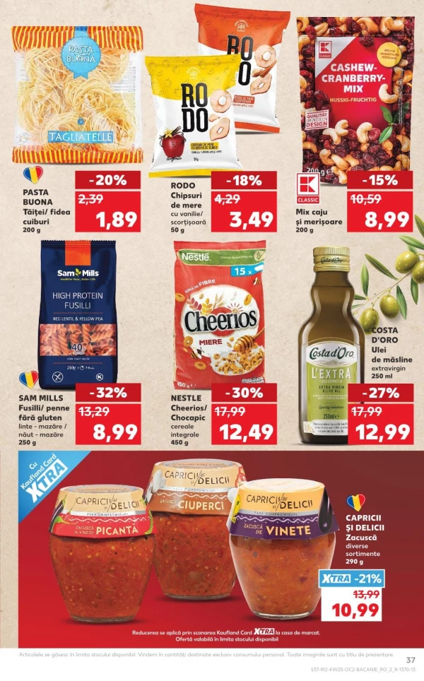 Catalog Kaufland - Catalogul cu reduceri, pagina 37: reduceri și oferte 17 - 23 iunie 2026