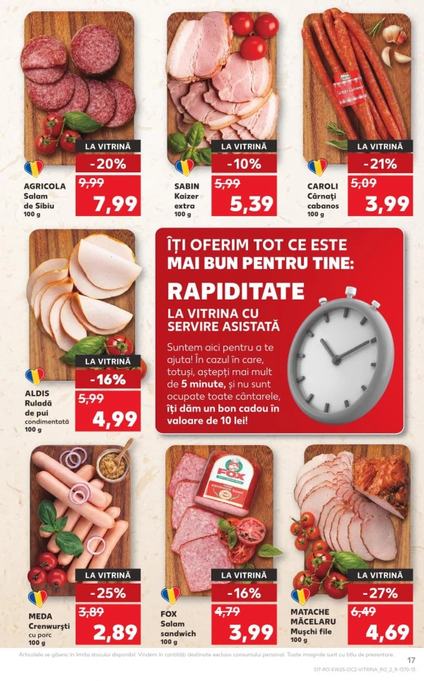 Catalog Kaufland - Catalogul cu reduceri, pagina 17: reduceri și oferte 17 - 23 iunie 2026