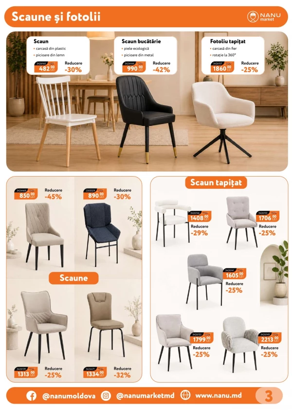 Catalog Nanu Market - Catalogul cu reduceri, pagina 3: reduceri și oferte 15 iunie - 15 august 2026