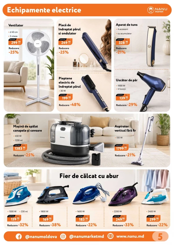 Catalog Nanu Market - Catalogul cu reduceri, pagina 5: reduceri și oferte 15 iunie - 15 august 2026