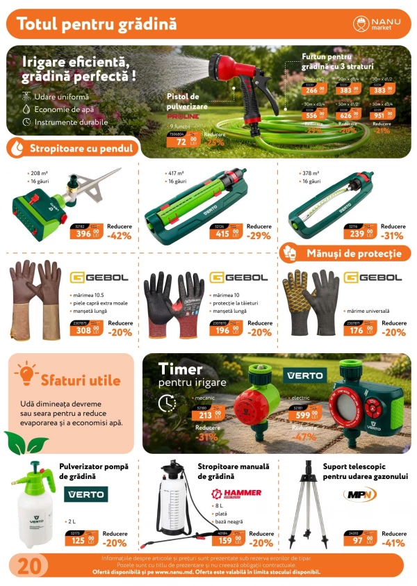 Catalog Nanu Market - Catalogul cu reduceri, pagina 20: reduceri și oferte 15 iunie - 15 august 2026