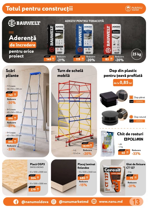 Catalog Nanu Market - Catalogul cu reduceri, pagina 13: reduceri și oferte 15 iunie - 15 august 2026