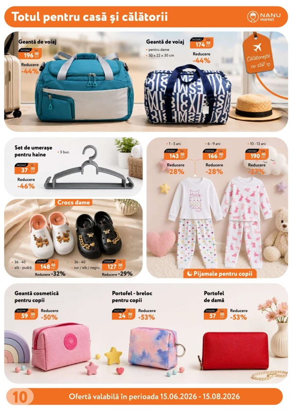 Catalog Nanu Market - Catalogul cu reduceri, pagina 10: reduceri și oferte 15 iunie - 15 august 2026