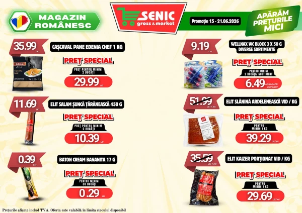 Catalog Senic - Catalogul cu reduceri, pagina 3: reduceri și oferte 15 - 21 iunie 2026