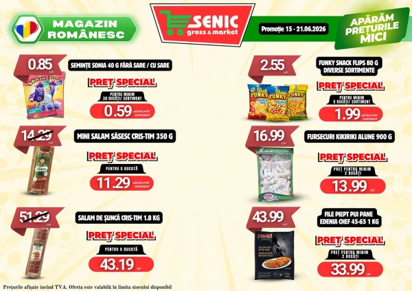 Catalog Senic - Catalogul cu reduceri, pagina 2: reduceri și oferte 15 - 21 iunie 2026
