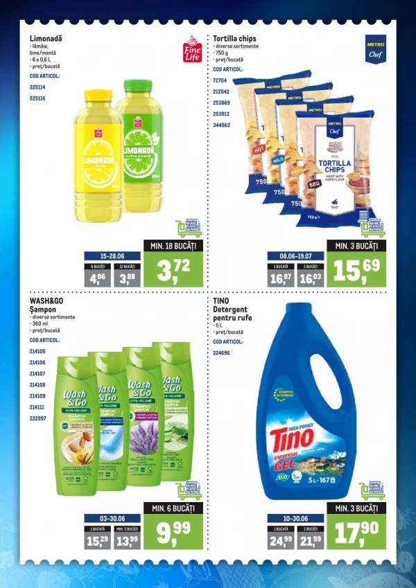 Catalog Metro - Catalogul cu reduceri, pagina 3: reduceri și oferte 15 - 21 iunie 2026