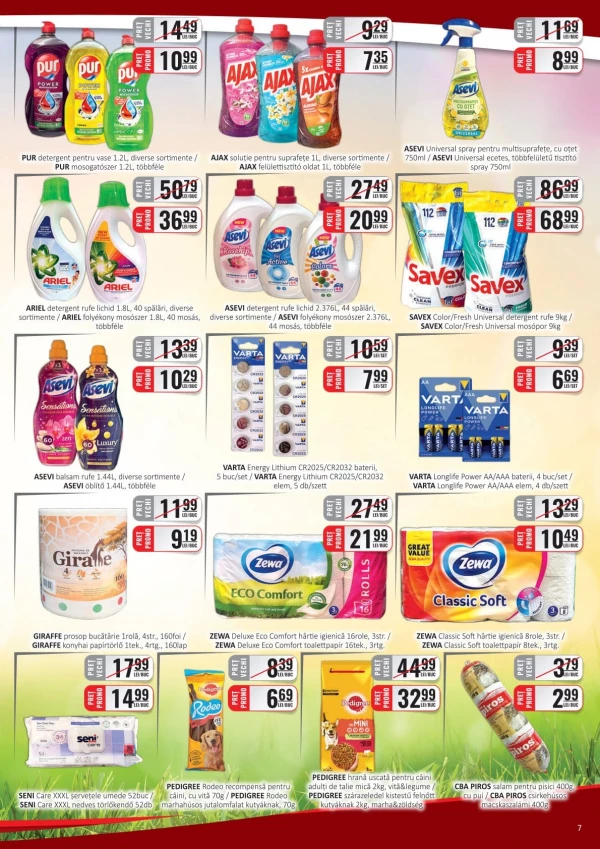 Catalog CBA - Catalogul cu reduceri C+C, pagina 7: reduceri și oferte 16 - 30 iunie 2026