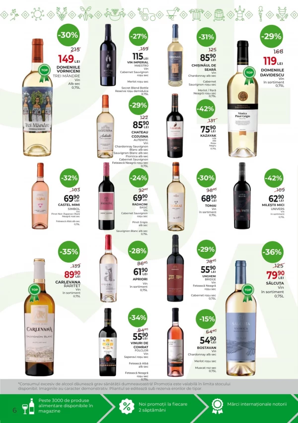Catalog AlcoMarket - Catalogul cu reduceri, pagina 6: reduceri și oferte 18 iunie - 01 iulie 2026