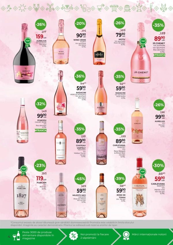 Catalog AlcoMarket - Catalogul cu reduceri, pagina 4: reduceri și oferte 18 iunie - 01 iulie 2026