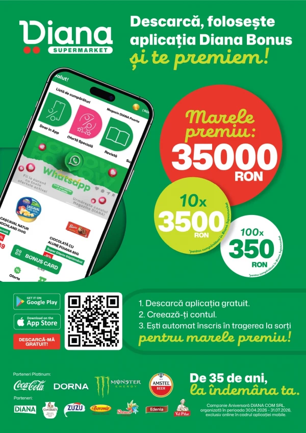 Catalog Diana - Catalogul cu reduceri, pagina 16: reduceri și oferte 16 - 30 iunie 2026