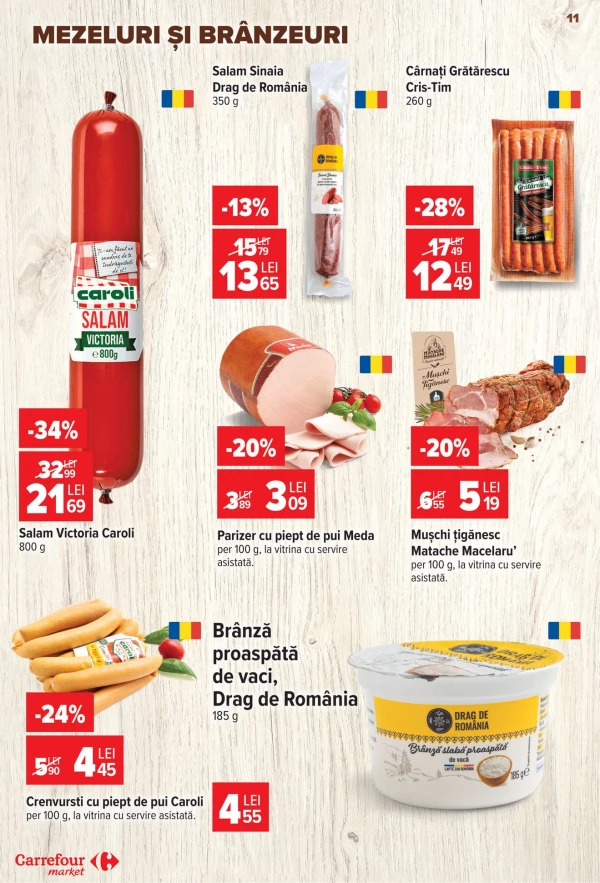 Catalog Carrefour - Catalog Carrefour Market, pagina 10: reduceri și oferte 17 - 23 iunie 2026