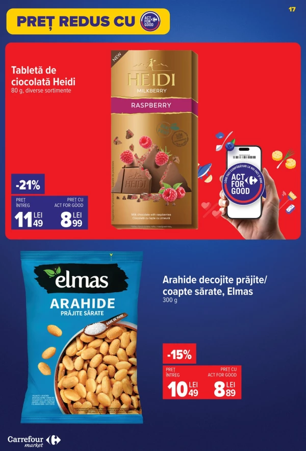 Catalog Carrefour - Catalog Carrefour Market, pagina 16: reduceri și oferte 17 - 23 iunie 2026