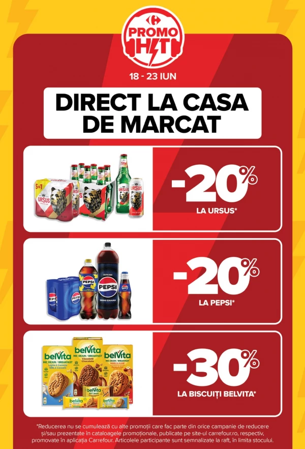 Catalog Carrefour - Catalog Carrefour Market, pagina 2: reduceri și oferte 17 - 23 iunie 2026