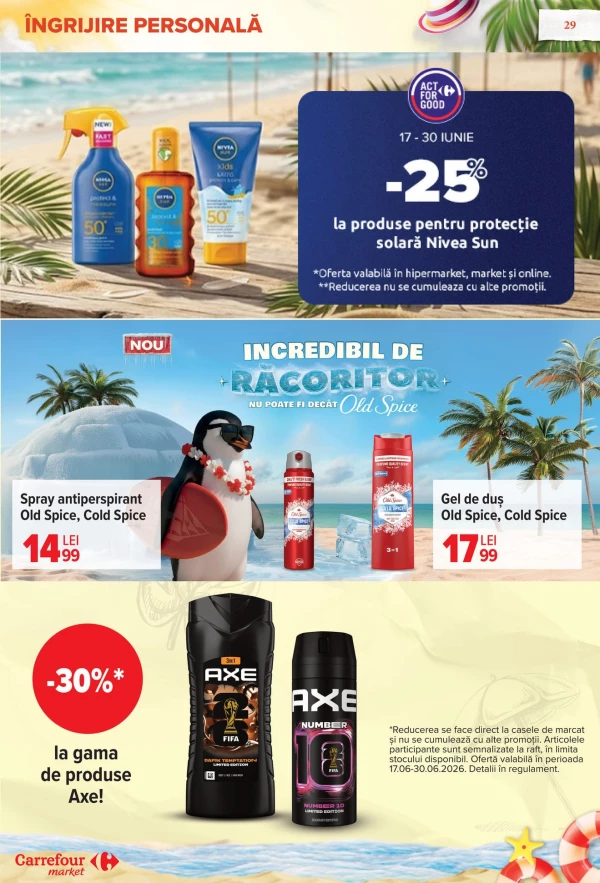 Catalog Carrefour - Catalog Carrefour Market, pagina 28: reduceri și oferte 17 - 23 iunie 2026