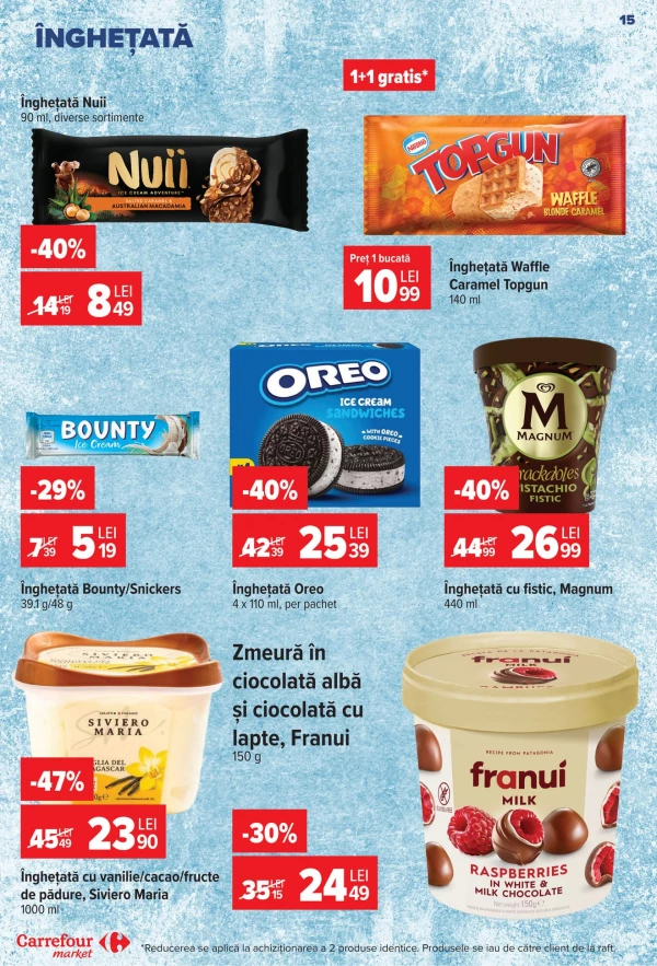 Catalog Carrefour - Catalog Carrefour Market, pagina 14: reduceri și oferte 17 - 23 iunie 2026
