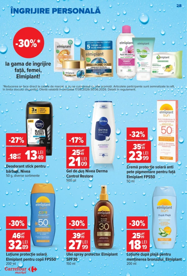 Catalog Carrefour - Catalog Carrefour Market, pagina 27: reduceri și oferte 17 - 23 iunie 2026