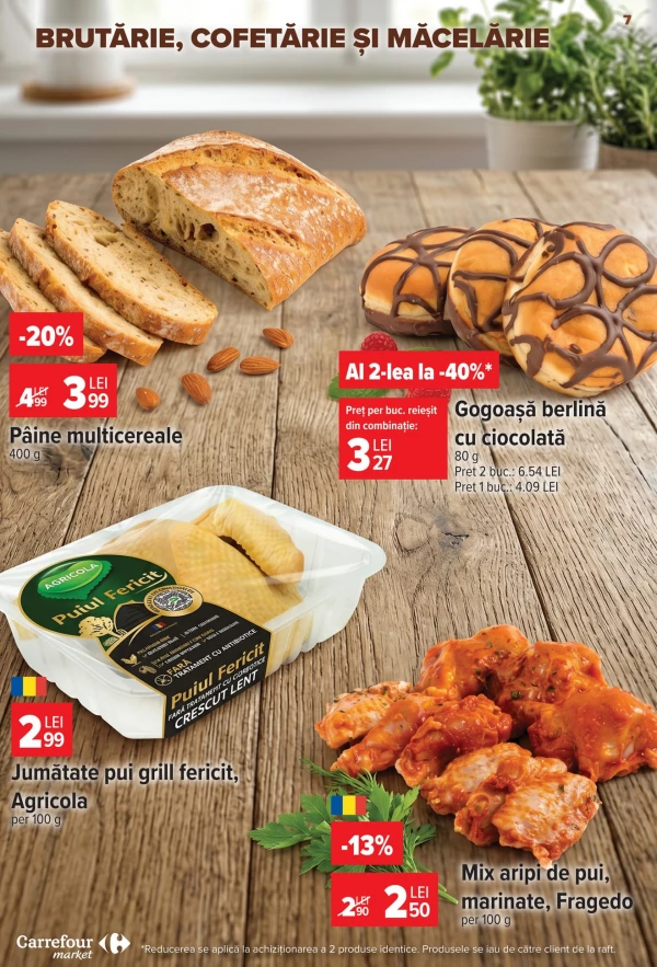 Catalog Carrefour - Catalog Carrefour Market, pagina 6: reduceri și oferte 17 - 23 iunie 2026