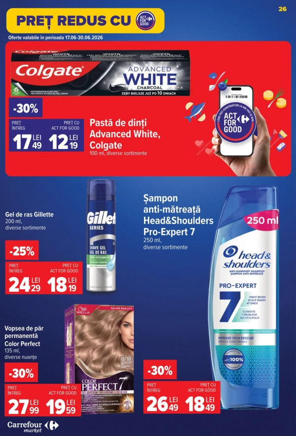 Catalog Carrefour - Catalog Carrefour Market, pagina 25: reduceri și oferte 17 - 23 iunie 2026