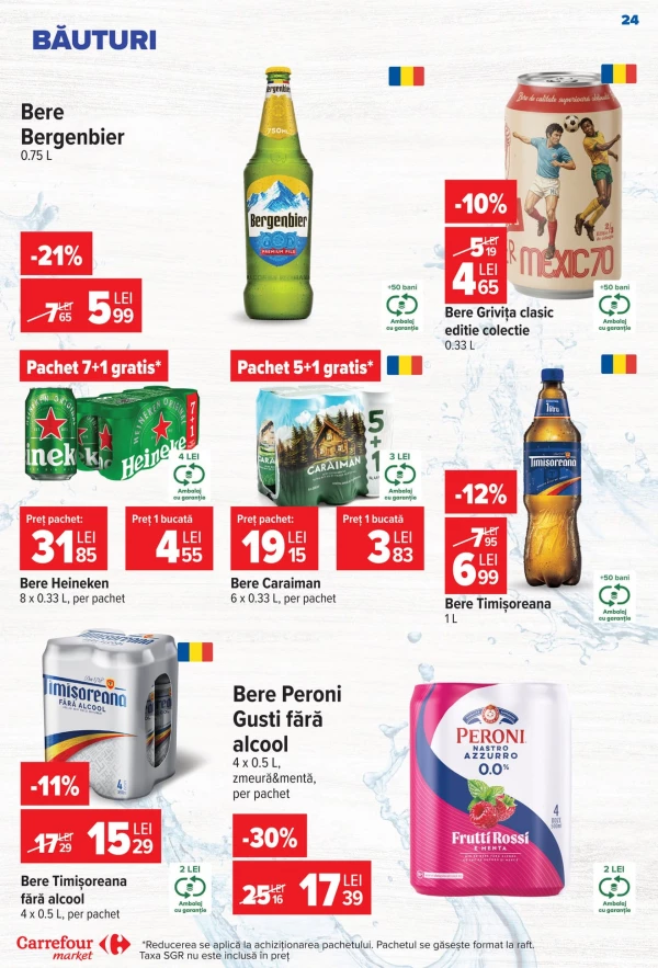 Catalog Carrefour - Catalog Carrefour Market, pagina 23: reduceri și oferte 17 - 23 iunie 2026