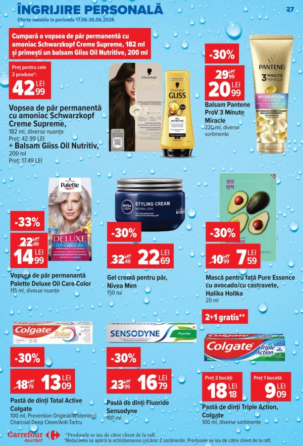 Catalog Carrefour - Catalog Carrefour Market, pagina 26: reduceri și oferte 17 - 23 iunie 2026