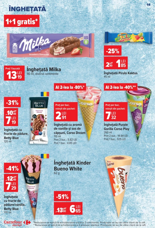 Catalog Carrefour - Catalog Carrefour Market, pagina 13: reduceri și oferte 17 - 23 iunie 2026