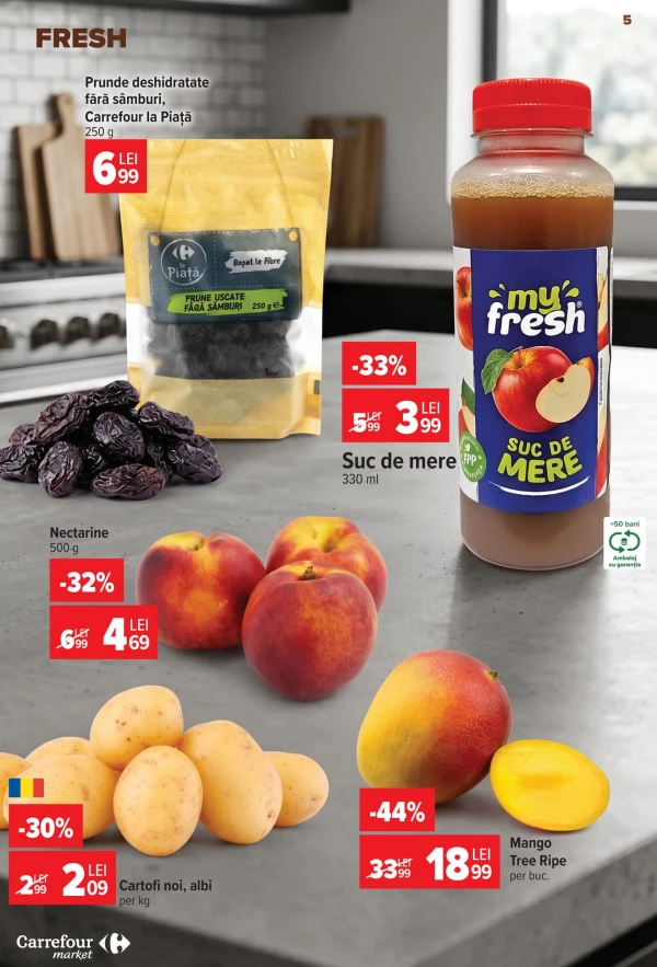 Catalog Carrefour - Catalog Carrefour Market, pagina 4: reduceri și oferte 17 - 23 iunie 2026