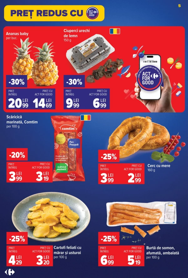 Catalog Carrefour - Catalogul cu reduceri, pagina 4: reduceri și oferte 17 - 23 iunie 2026