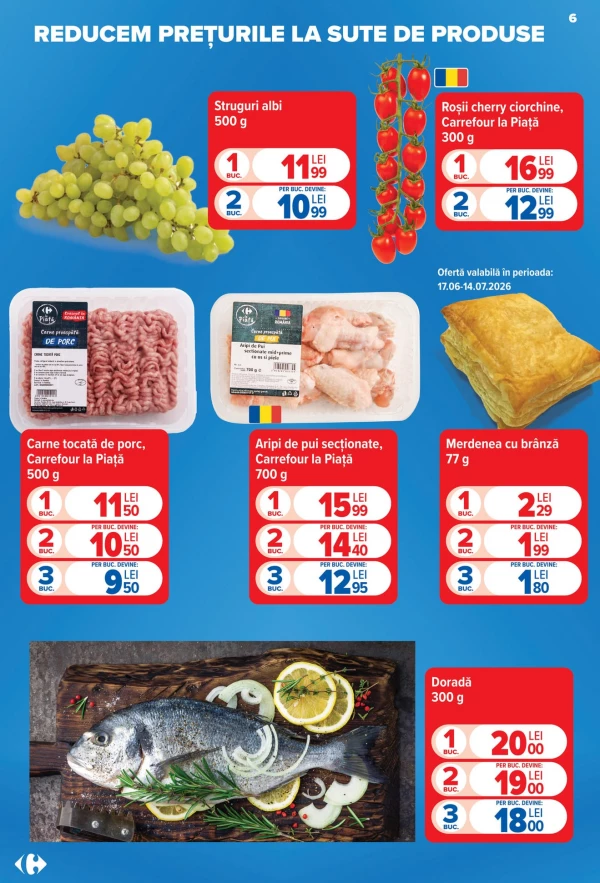 Catalog Carrefour - Catalogul cu reduceri, pagina 5: reduceri și oferte 17 - 23 iunie 2026