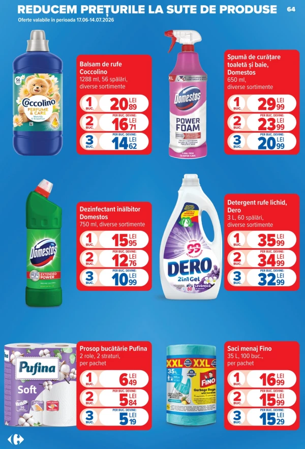 Catalog Carrefour - Catalogul cu reduceri, pagina 63: reduceri și oferte 17 - 23 iunie 2026