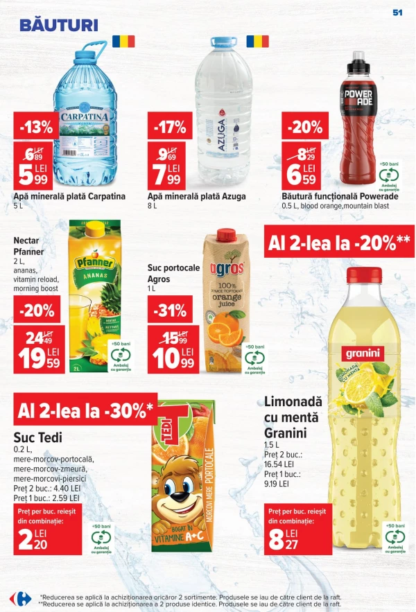 Catalog Carrefour - Catalogul cu reduceri, pagina 50: reduceri și oferte 17 - 23 iunie 2026