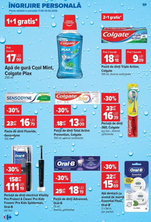 Catalog Carrefour - Catalogul cu reduceri, pagina 58: reduceri și oferte 17 - 23 iunie 2026