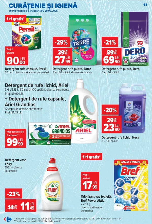 Catalog Carrefour - Catalogul cu reduceri, pagina 64: reduceri și oferte 17 - 23 iunie 2026