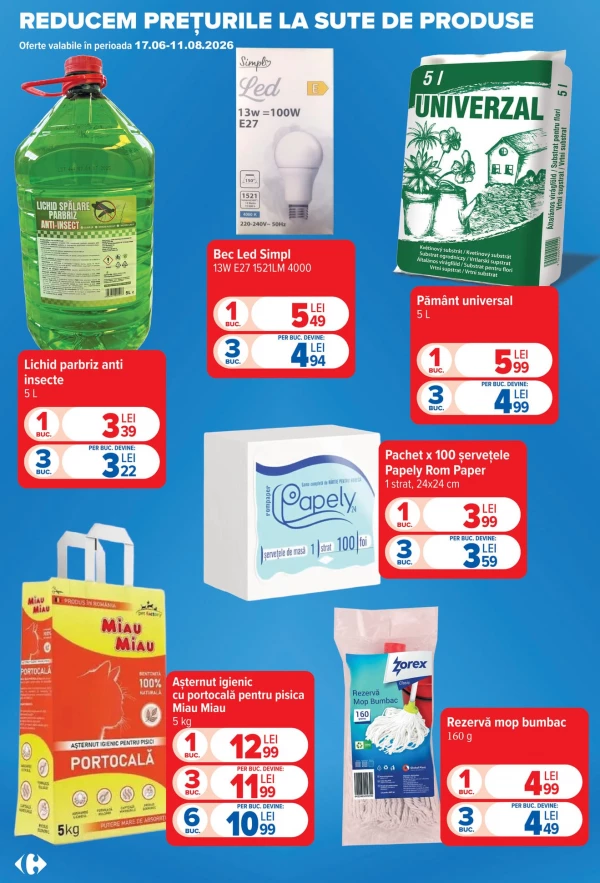 Catalog Carrefour - Catalogul cu reduceri, pagina 5: reduceri și oferte 17 - 30 iunie 2026