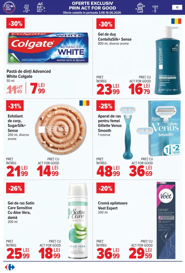 Catalog Carrefour - Catalogul cu reduceri, pagina 17: reduceri și oferte 17 - 30 iunie 2026